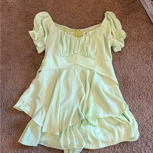Green romper